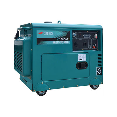 자동 전압 조절과 긴 수명으로 조용한 5.6KVA 디젤 발전기 세트