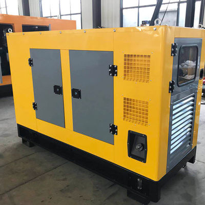 물 냉각 조용 한 유형 전력 최대 발전기 150kva/250kva 200kw 노란색 / 파란색 / 녹색