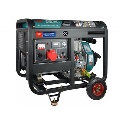 고온 보호 시스템 8.2 Kva 디젤 발전기 50HZ/60HZ 주파수 설정
