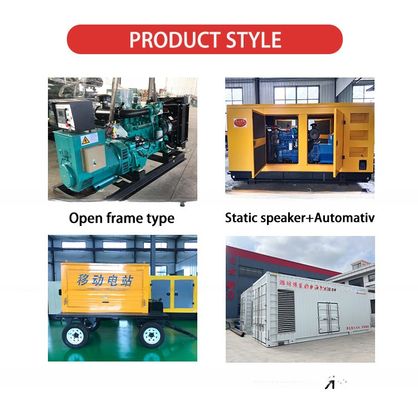 30kw 30kva 37.5kva 30kva 220volt 디젤 발전기 소음 격리 조용하고 개방형
