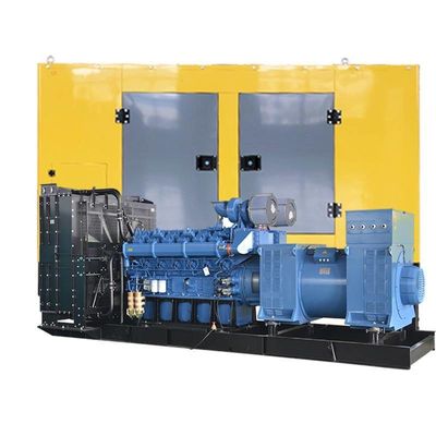 20kva-2500kva 주파수 50hz 60hz 유차 엔진으로 가동되는 컨테이너화된 젠셋 디젤