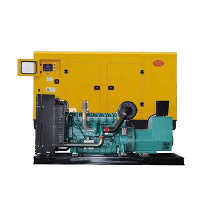 원격 시작 100kw 단일 단계 디젤 엔진 슈퍼 시일런트 20kw-25kw 400v 타입 전원 세트