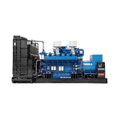 원격 시작 1000kva ~ 1650kva 480v 조용한 오픈 프레임 타입 디젤 발전기 1250kvl