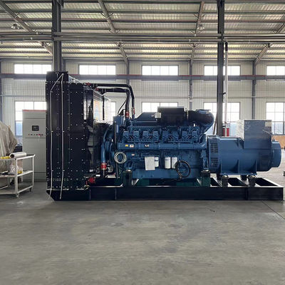 라디에이터와 32.4-2880A의 등급 전류와 함께 50kw Yuchai 조용 디젤 발전기 세트
